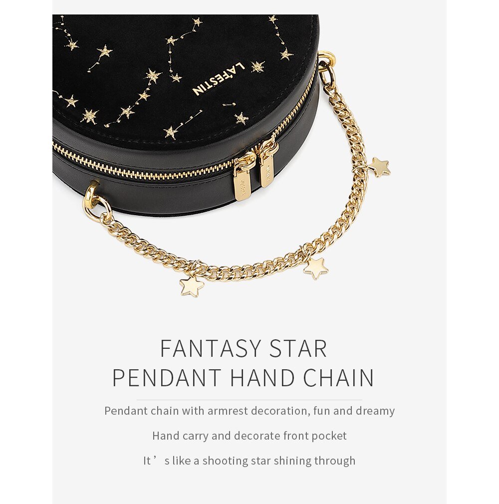 La Festin Golden Stars Handbag La Festin Golden Stars Handbag