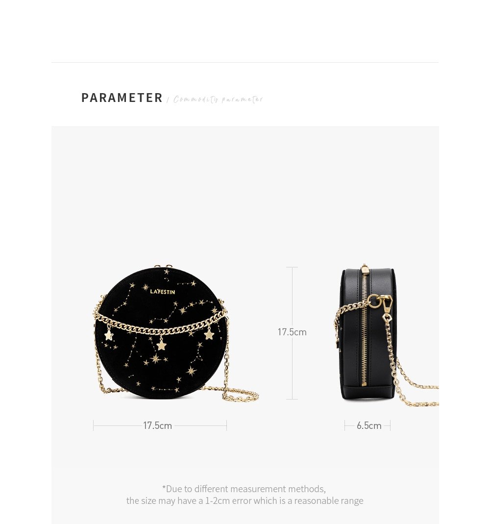 La Festin Golden Stars Handbag La Festin Golden Stars Handbag