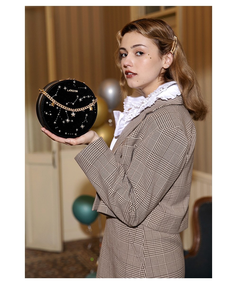 La Festin Golden Stars Handbag La Festin Golden Stars Handbag
