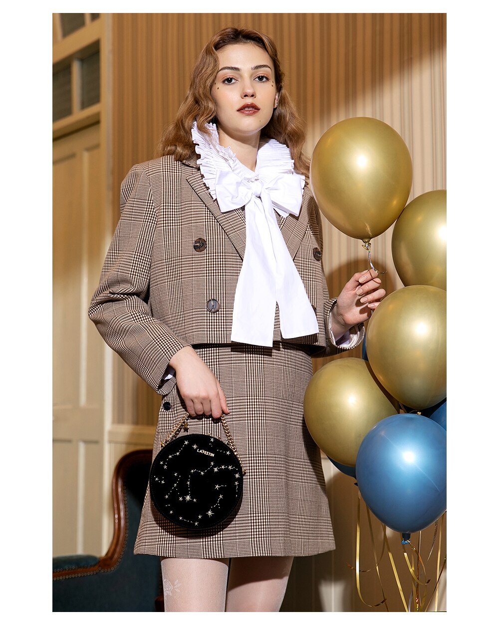 La Festin Golden Stars Handbag La Festin Golden Stars Handbag