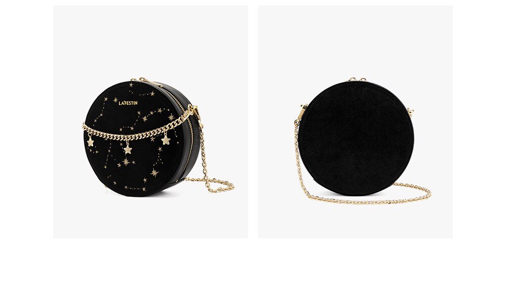 La Festin Golden Stars Handbag La Festin Golden Stars Handbag